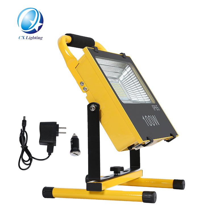 Solar Reflector Diecast Aluminum 200W Outdoor Street Garden Solar LED Flood Light with Remote