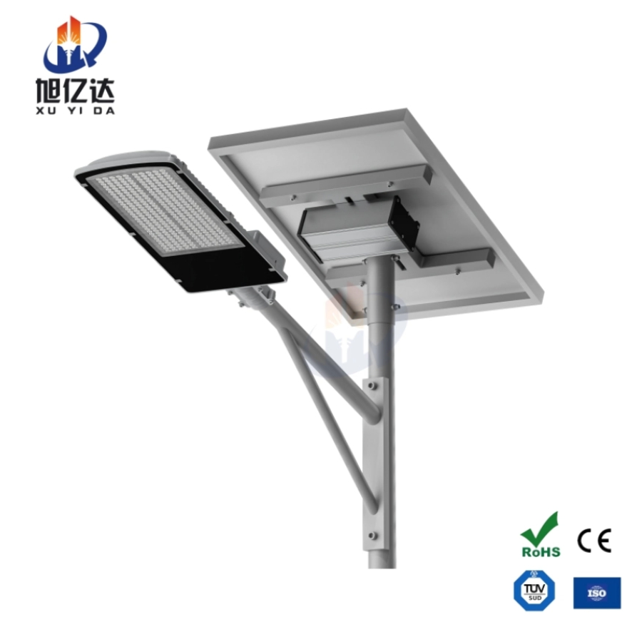 Outdoor Intelligent Road Lighting Aluminum IP65 LED Split Solar Street Light
