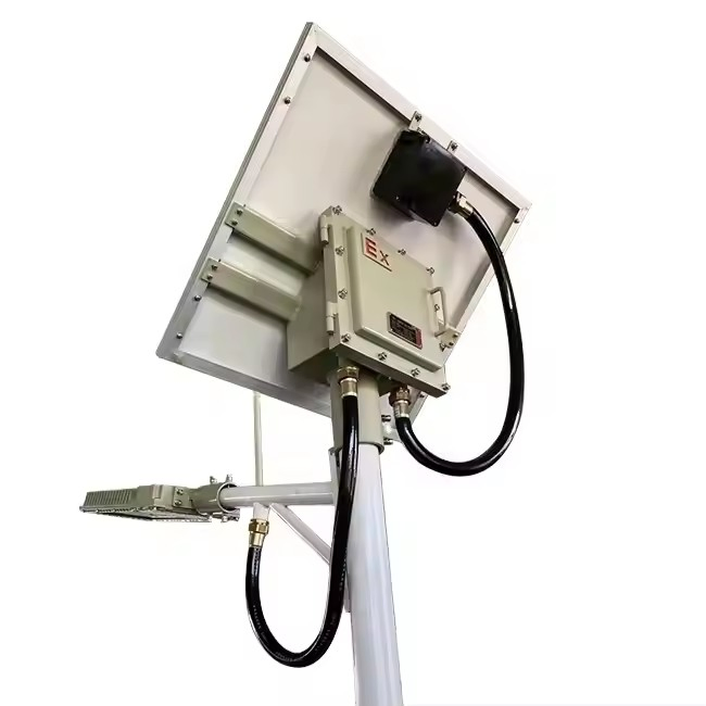 High Powered 100W 200W 300W Road Streetlight Waterproof IP65 Outdoor Split Solar LED Street Light