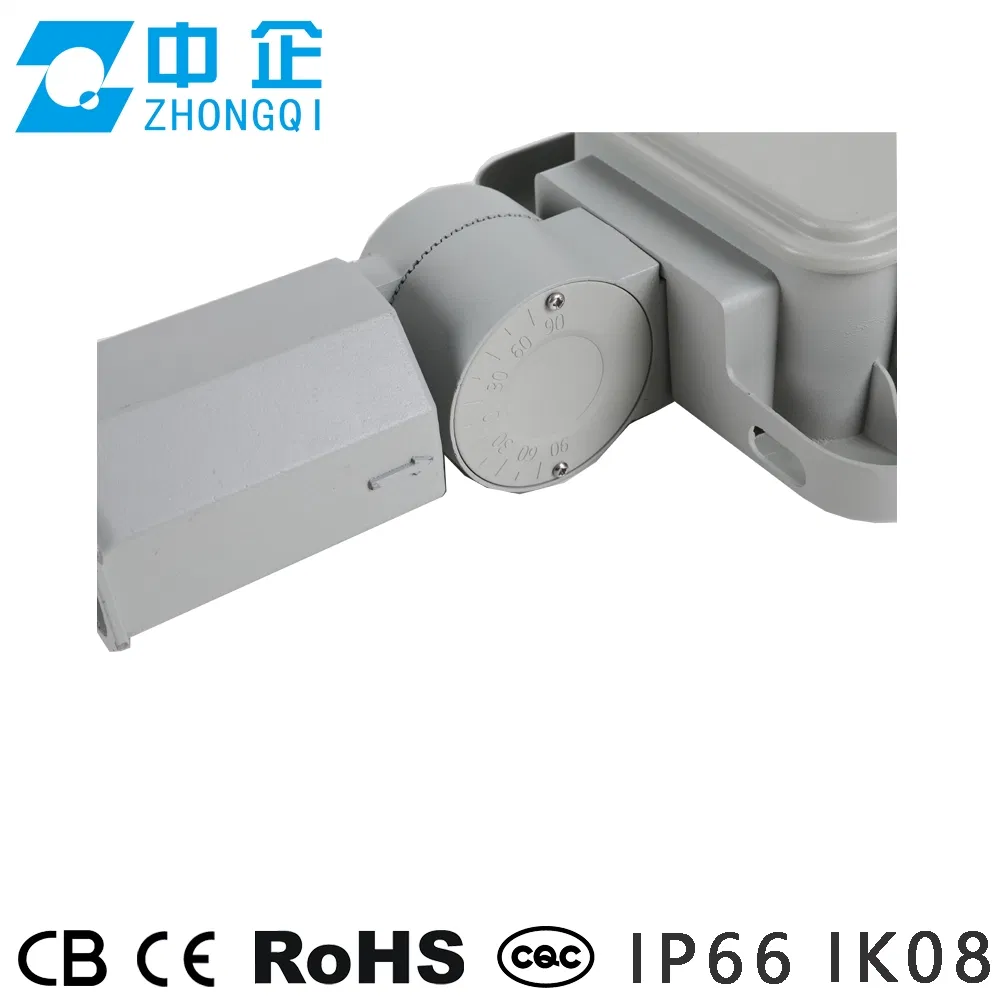 LED Street Light IP66 170lm/W 4000K Ik08 Zhaga High Lumen Anti-Glare Quality Waterproof Dali Dimmable Sensor 5 Years Warranty OEM ODM 120W 150W CE