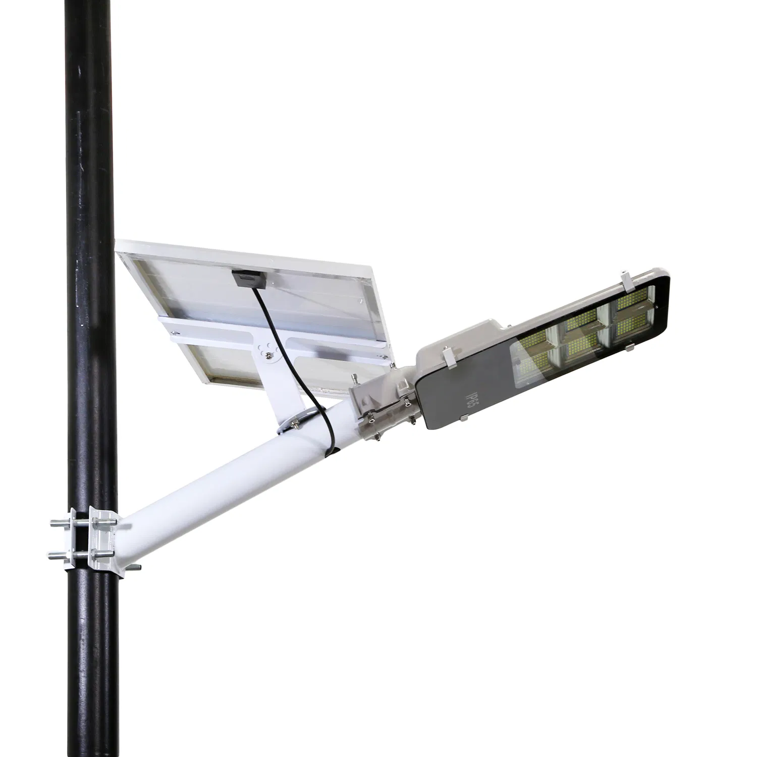 60W High Brightness Street Light with Bracket Eonomical High Quality Waterproof IP65 Garden Street Yard or Park Golden Bean Solar Street Light