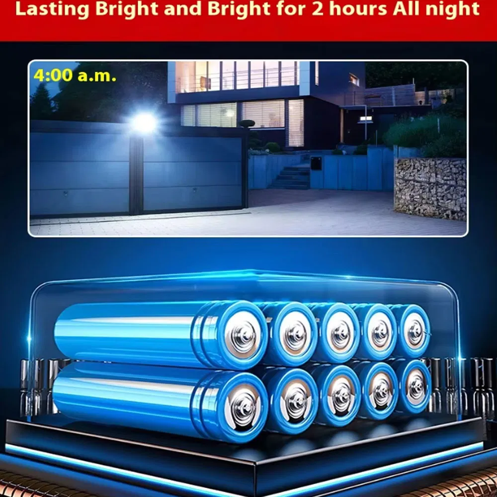 Opulent High LED Solar Street Light Automatic Control Sensor Waterproof Remote Garden LED Module IP65 Energy Saving Lamp