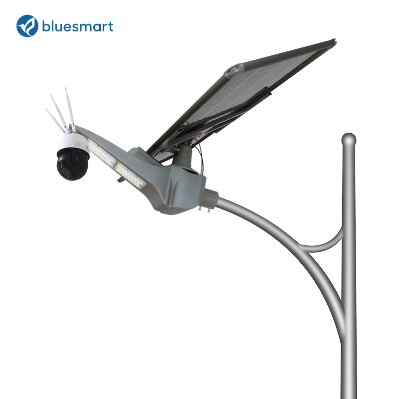 Chinese Best Manufacture LED Outdoor Solar IP Camera Solar Powered Street Road Light with Wireless WiFi