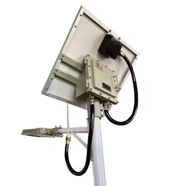 High Powered 100W 200W 300W Road Streetlight Waterproof IP65 Outdoor Split Solar LED Street Light