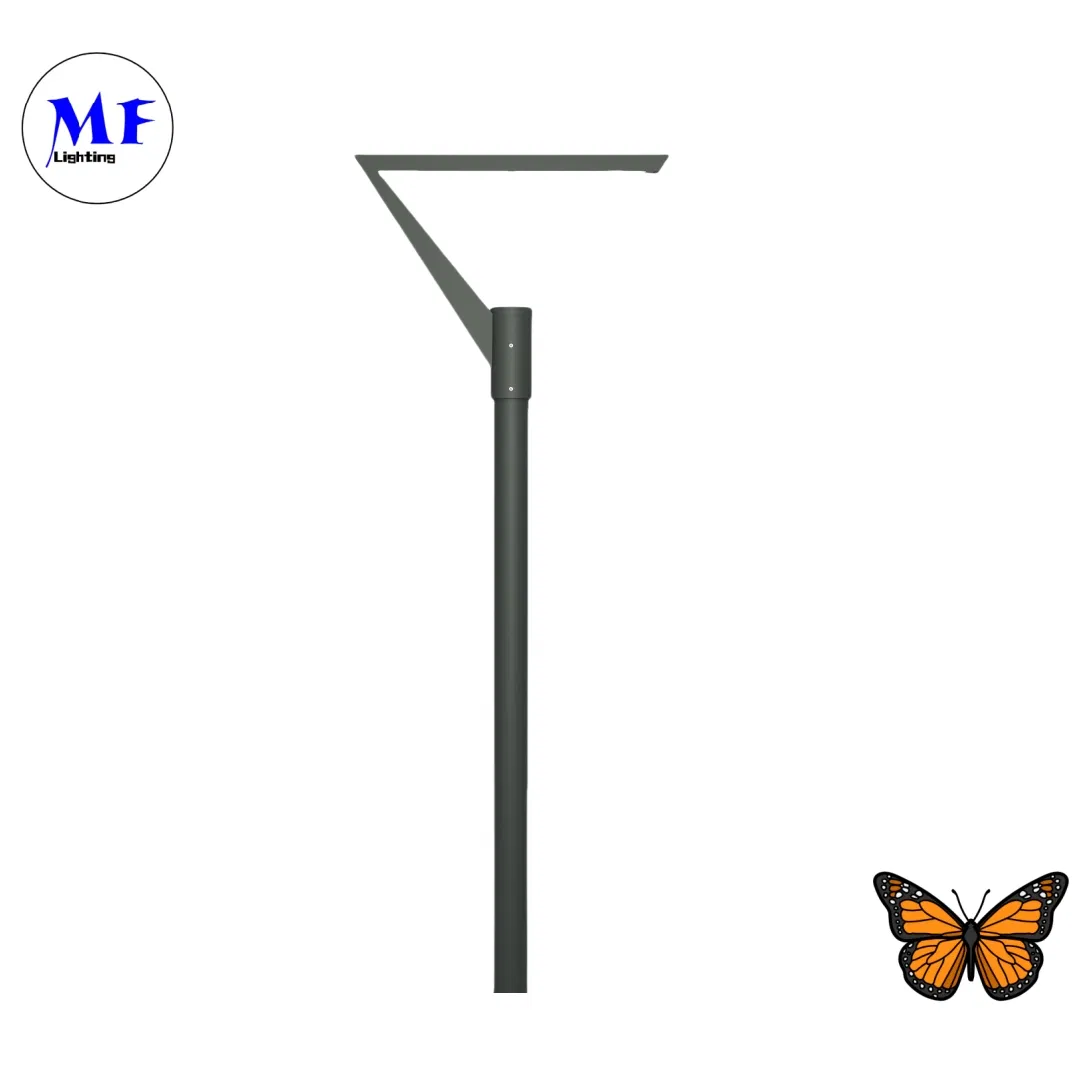 Factory Price IP65 60W LED Garden Street Light with Lumi-LEDs 3030 Chips 130lm/W for Garden Parking Lot Plaza Lamp Wall Highway Overpass Sidewalk Squares School