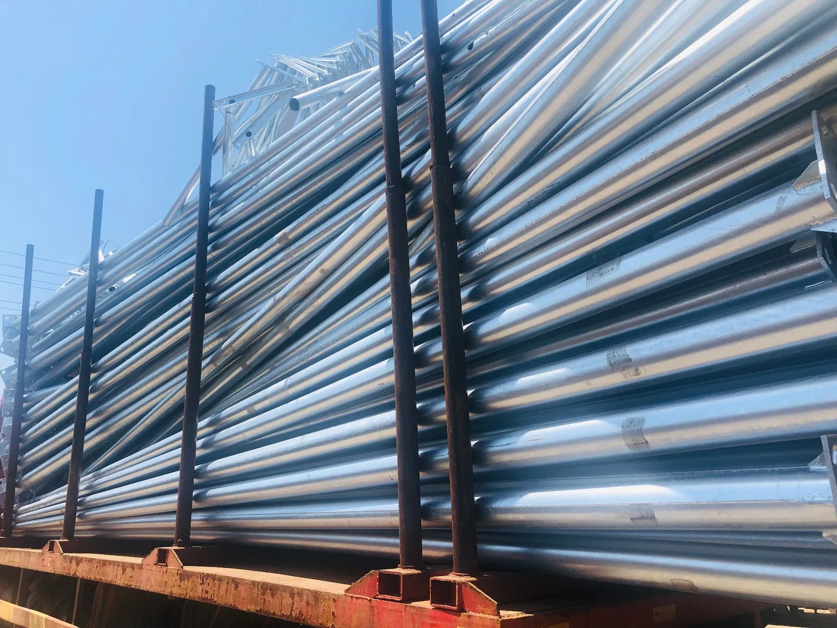 LED Street Light with Solar Power High Mast for Outdoor Use