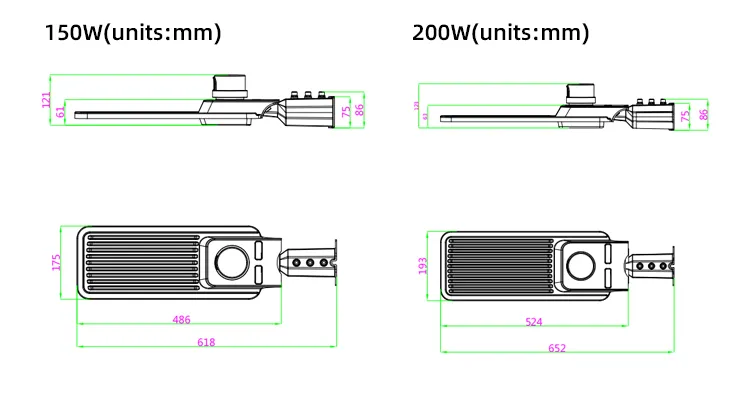LED Street Light View 6