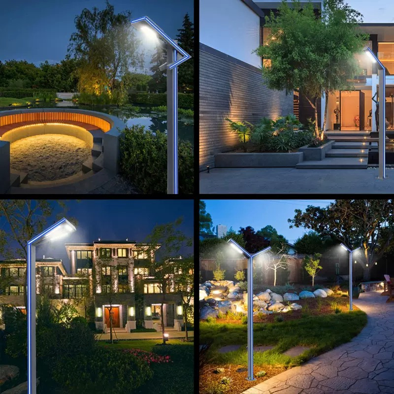 Aluminum LED Street Lights and Park Lights Integrated Customization