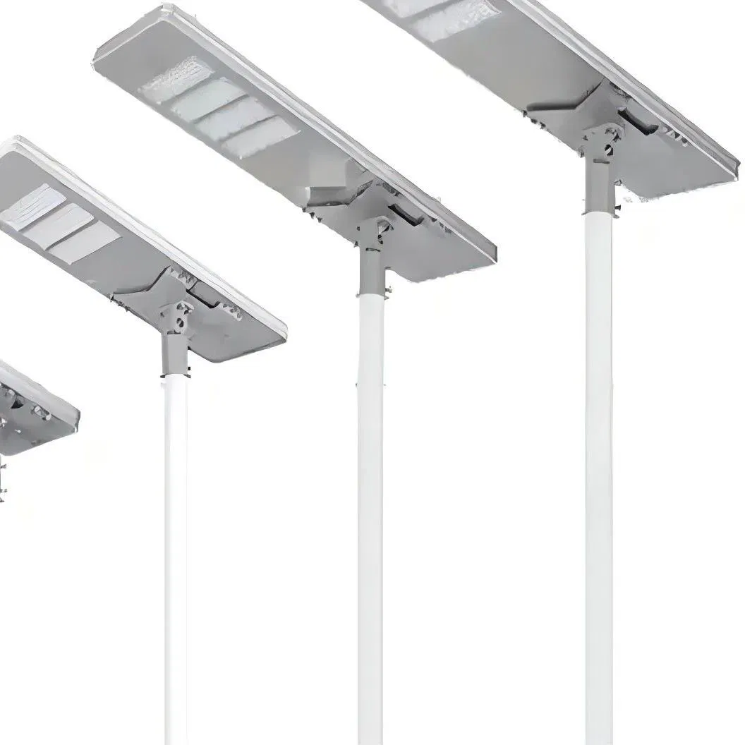 80W IP66 Intergrated All in One Lamp Pole Solar LED Street Light