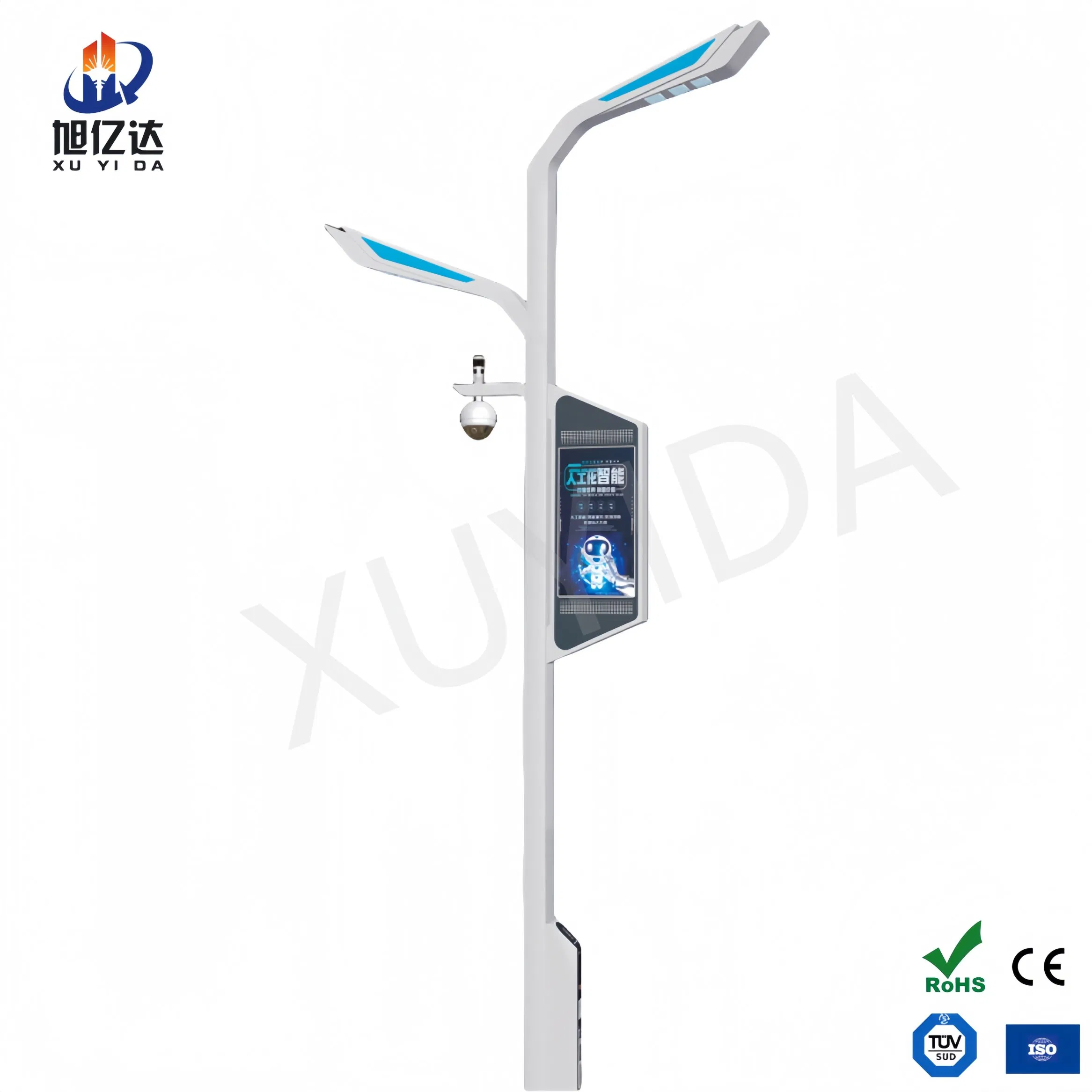 Smart 5g Street Light with Display WiFi Broadcast Charging Pile LED Multi-Function