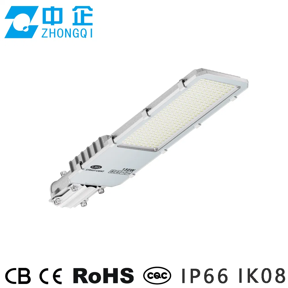 LED Street Light IP66 180lm/W 5000K Ik09 NEMA High Lumen Anti-Glare Quality Waterproof Dali Dimmable Sensor 5 Years Warranty OEM ODM 30W 40W 50W CE