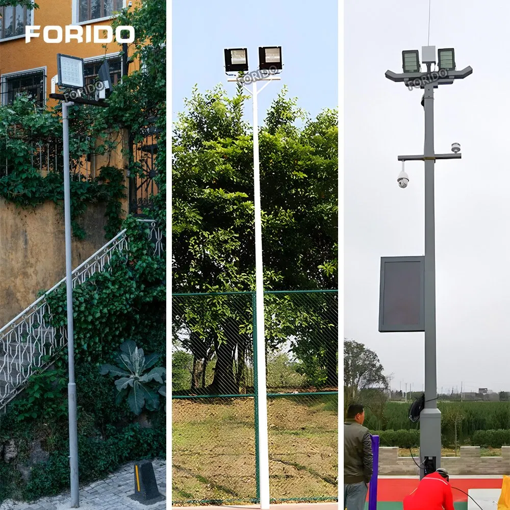 220V Forido Felt Fabric/Wooden Box LED Street Pole High Mast Light with CQC