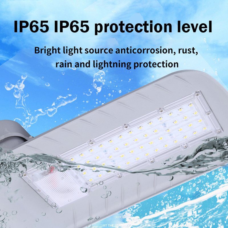 IP65 Waterproof LED Solar Street Light Remote Light Control Solar Lamp with Light Pole for Road Urban