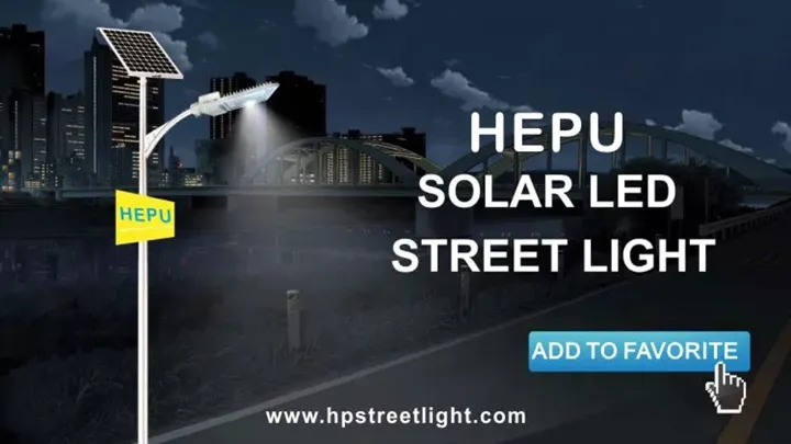 Solar Outdoor LED Street Light