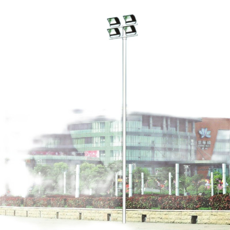 40m Steel Street Stadium Post LED Flood Lamp High Mast Pole Light