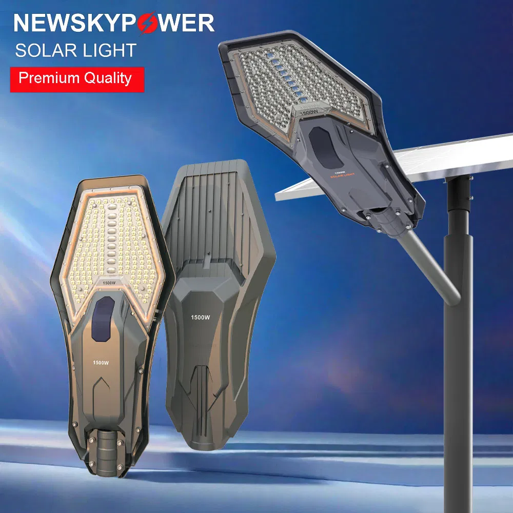 High-Power IP66 3.2V Battery Split 1800W LED Solar Street Light for Outdoor