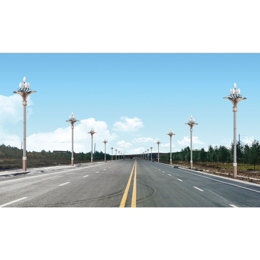 Impact Resistance Outdoor Integrated Energy Saving High Power LED Landscape Street Lights for Residential Areas