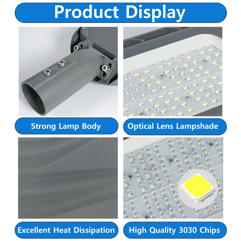 Light Messenger IP65 Outdoor Public LED Street Lighting Lamp 50W 100W 150W 200W 300W Lamparas LED Expressway Highway Urban Rural Street Lights