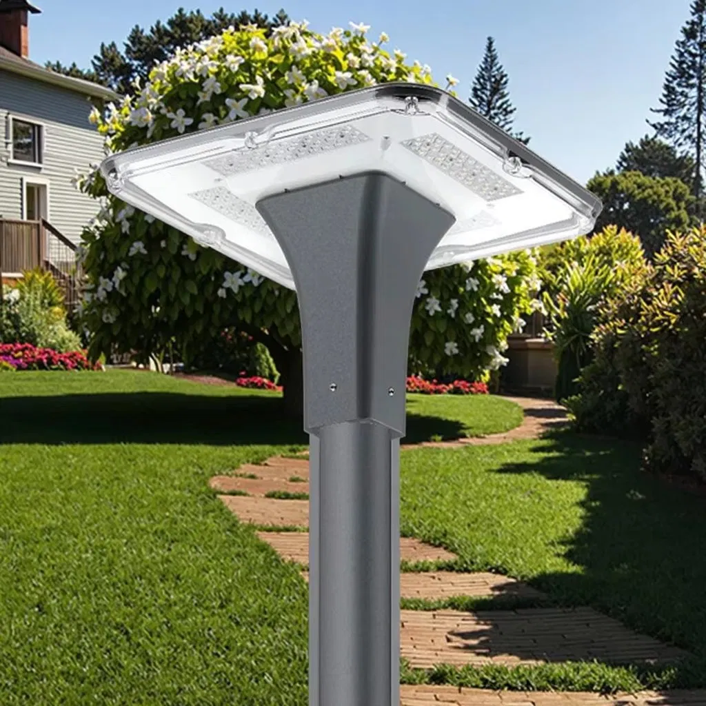 Outdoor Waterproof Solar Garden Landscape Park Residential LED Garden Lamp with Aluminium Housing, Sensor Lawn Light Lamp, Street Fence Lamp, LED Street Lamp