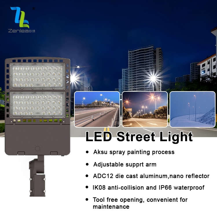 Outdoor Waterproof IP65 SMD 100W 120W 150W 180W 200W 240W 300W Die Casting Aluminum Engineering LED Street Light
