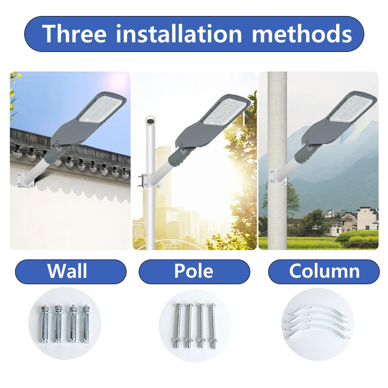Light Messenger IP65 Outdoor Public LED Street Lighting Lamp 50W 100W 150W 200W 300W Lamparas LED Expressway Highway Urban Rural Street Lights