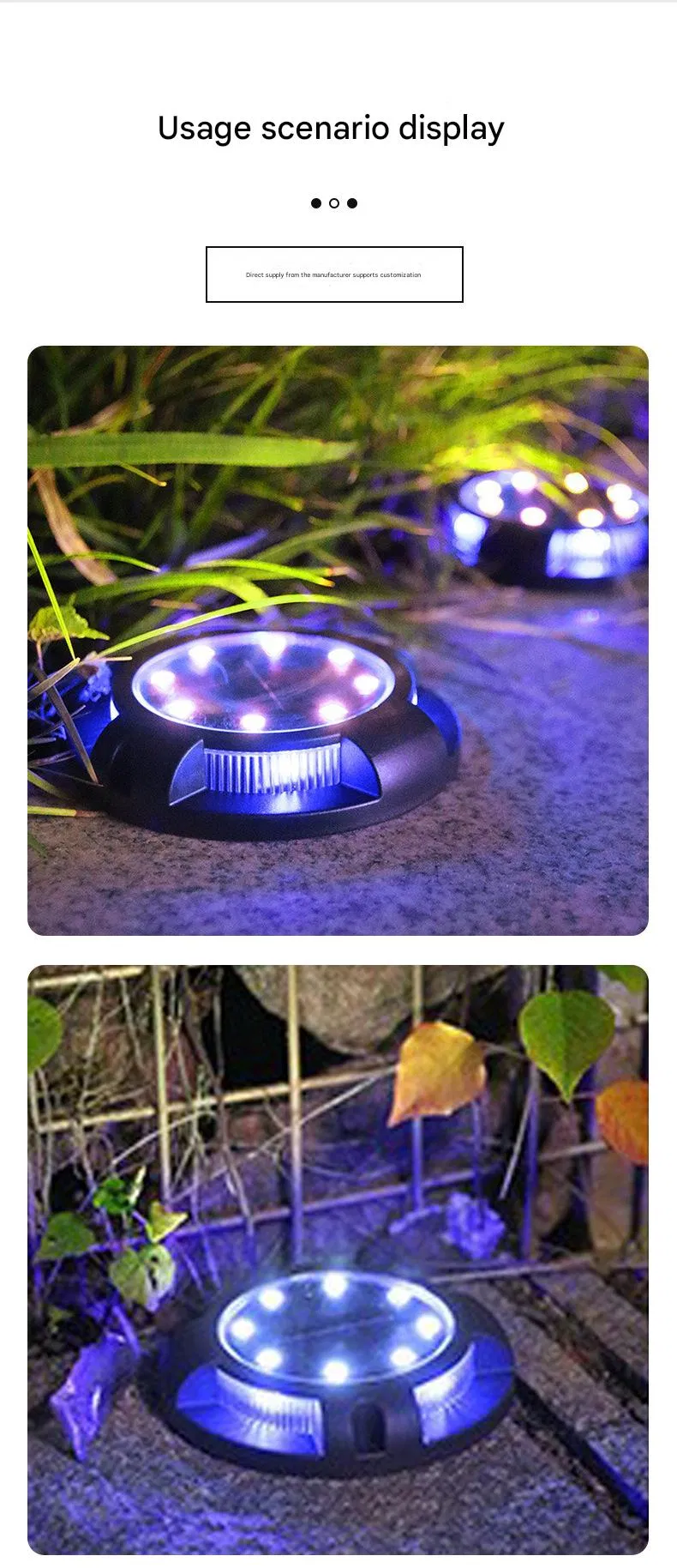 LED Solar Ground Lights