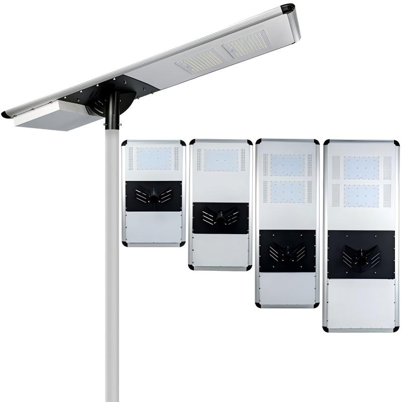 Noiseless Operation Gh-Lka-150W Integrated Solar LED Street Garden Light for Cultural Squares