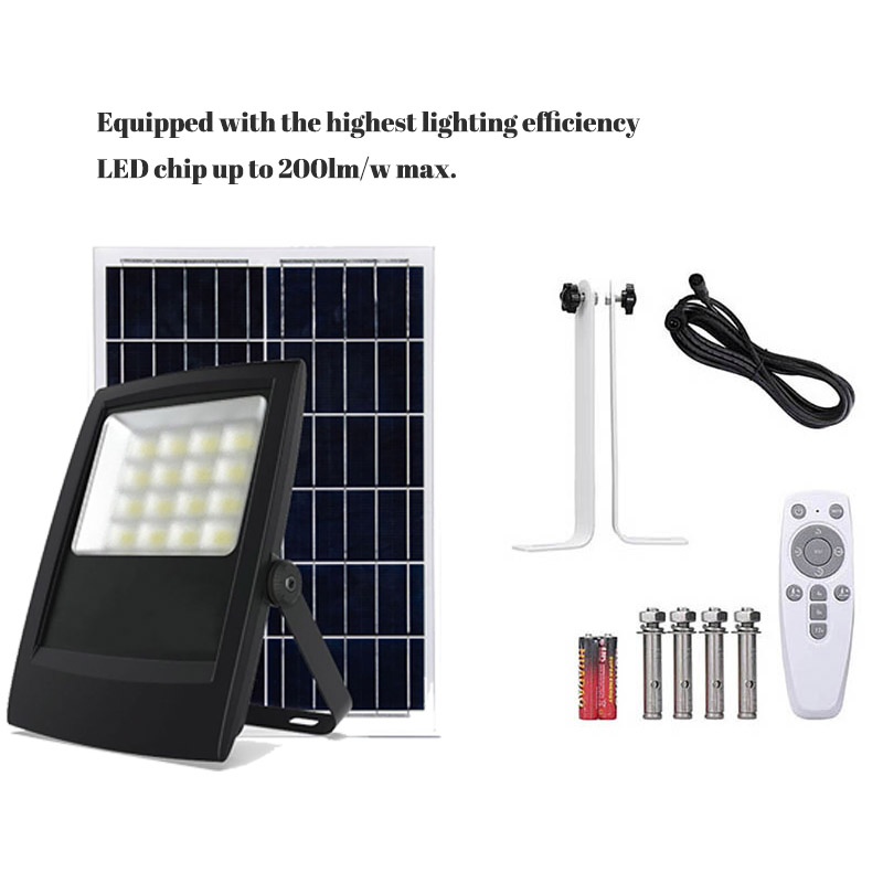 IP65 Rated Solar LED Street Lights with Remote Sensor Control