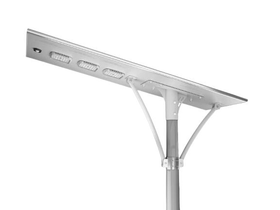 150W 200W Double-Sided Panel Split Solar Street Light