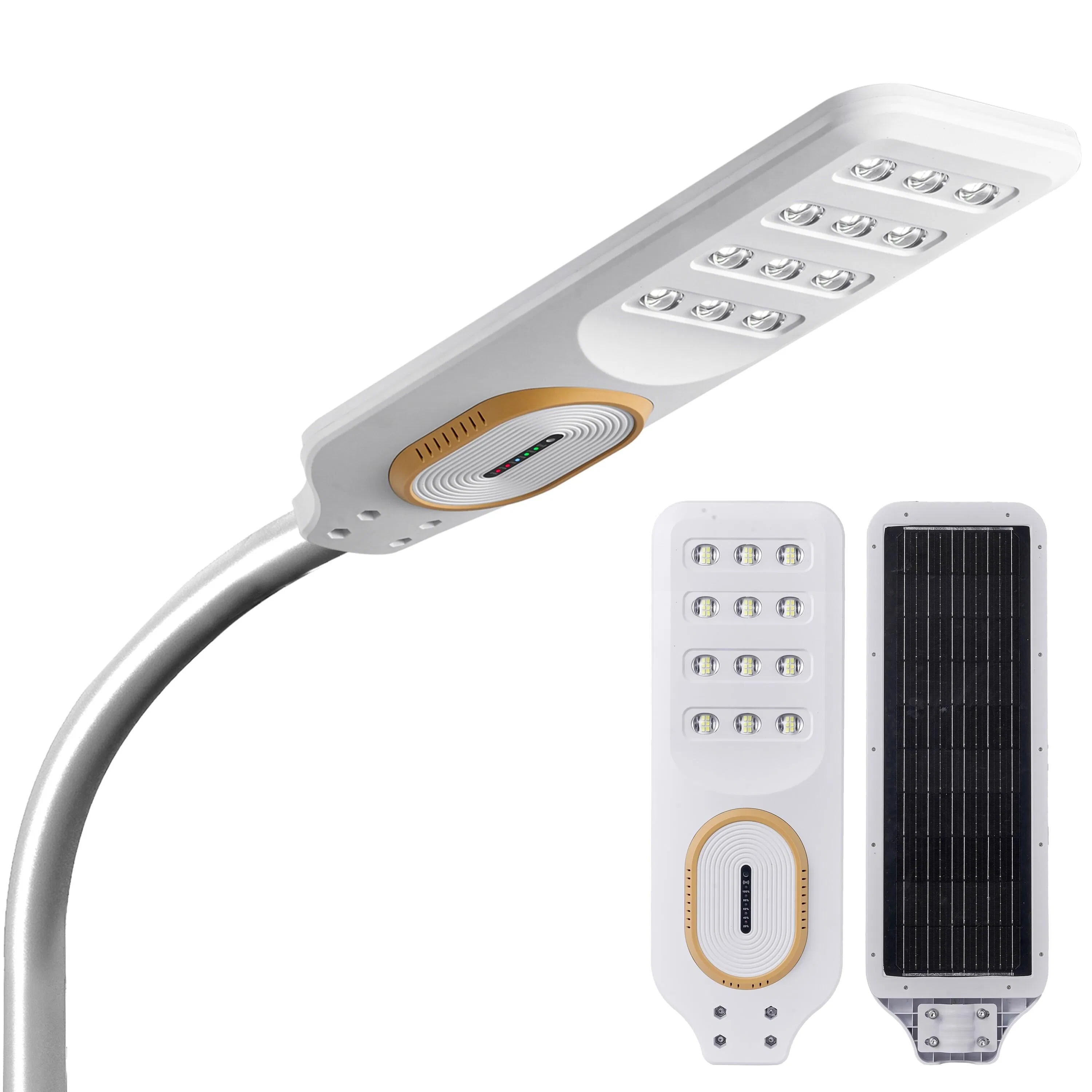 Yaye Super Brightness CE 300W/400W ABS SMD5054 High Quality 5 Years Warranty All-in-One LED Solar Street Garden Lawn Highway Road Light Sensor Lithium Battery