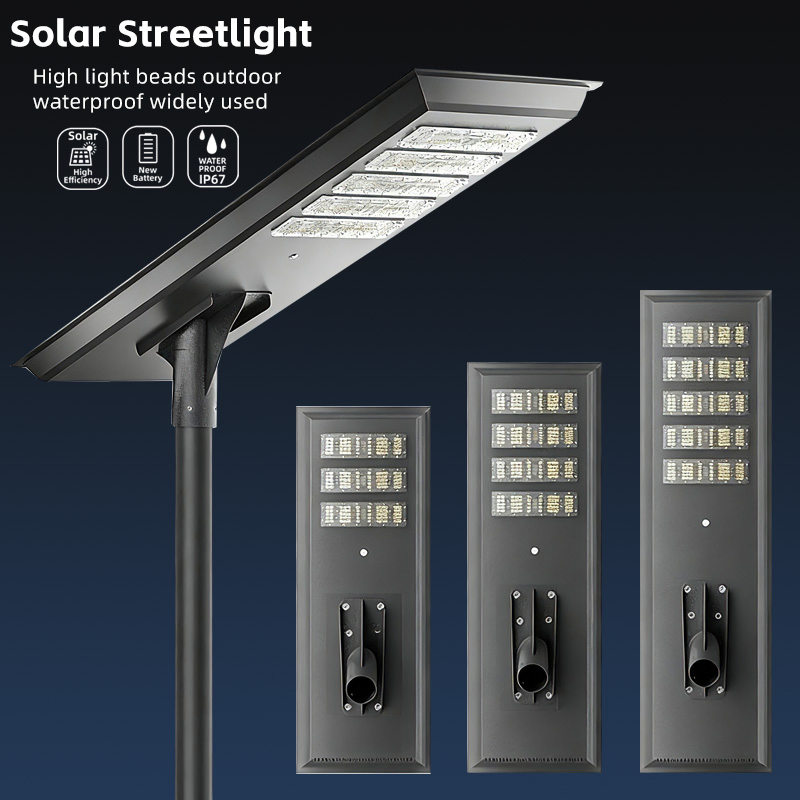 Bright Solar Panel Street Light Featuring Advanced Motion Sensors