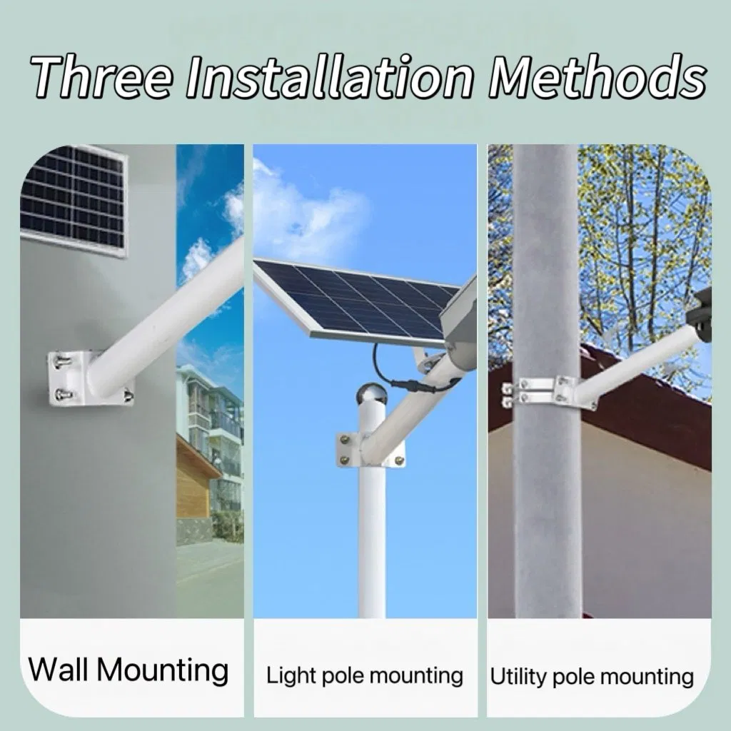 100W 200W 300W 500W Super Bright Split Solar Street Light Commercial Grade Solar Street Lamp with Large Solar Panel for Highway Main Road