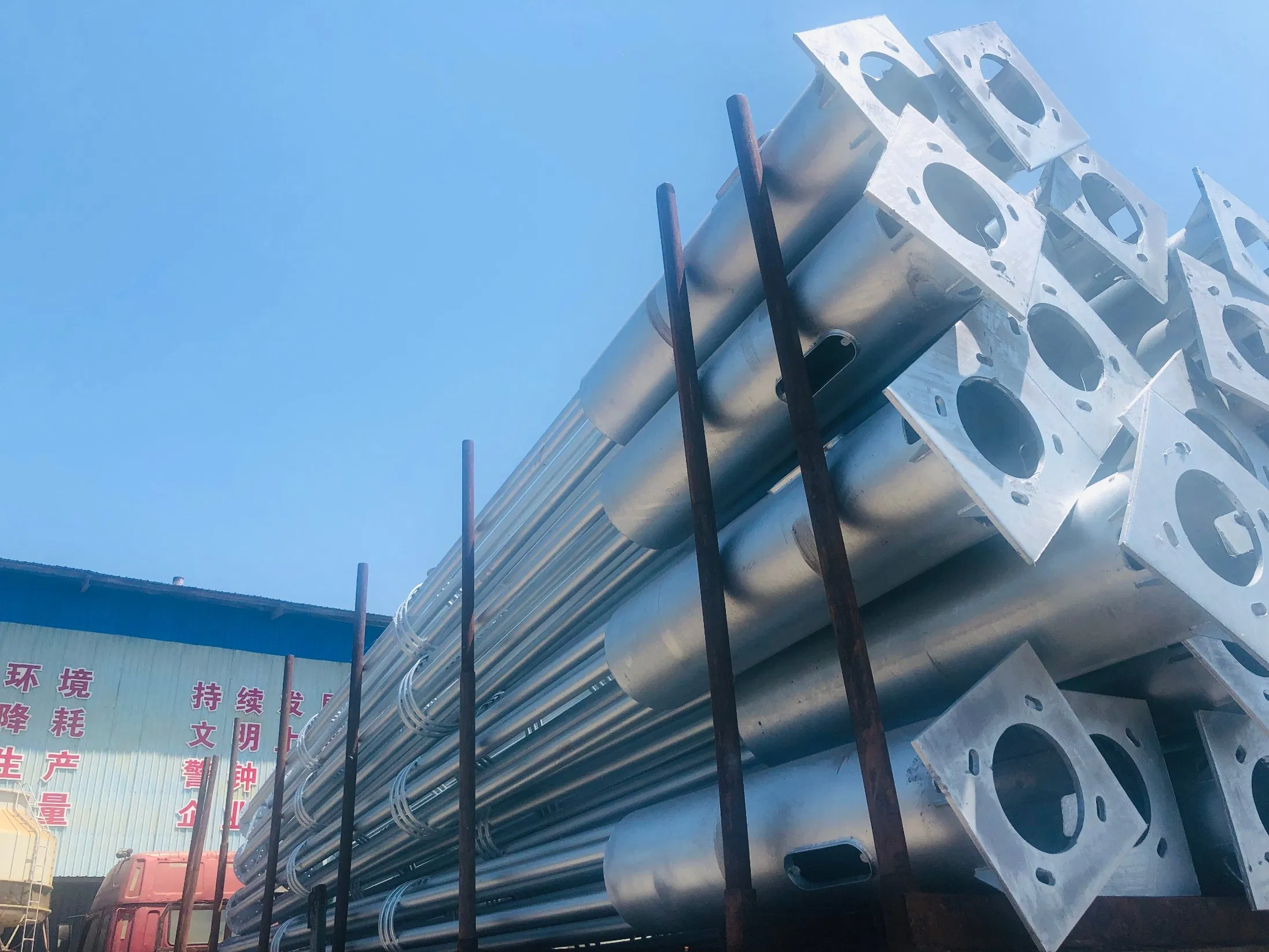 LED Street Light with Solar Power High Mast for Outdoor Use