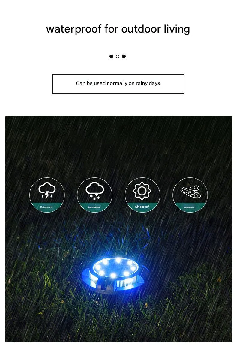 LED Solar Ground Lights