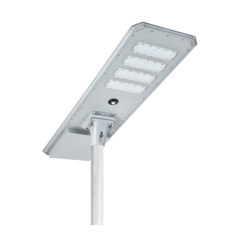 Outdoor All in One Commercial Park Garden Lamp Integrated Solar Power LED Parking Lot Street Light