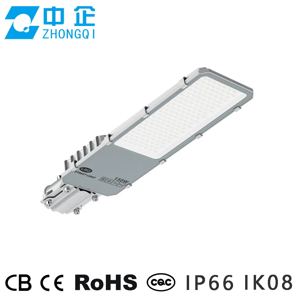 LED Street Light IP66 180lm/W 5000K Ik09 NEMA High Lumen Anti-Glare Quality Waterproof Dali Dimmable Sensor 5 Years Warranty OEM ODM 30W 40W 50W CE