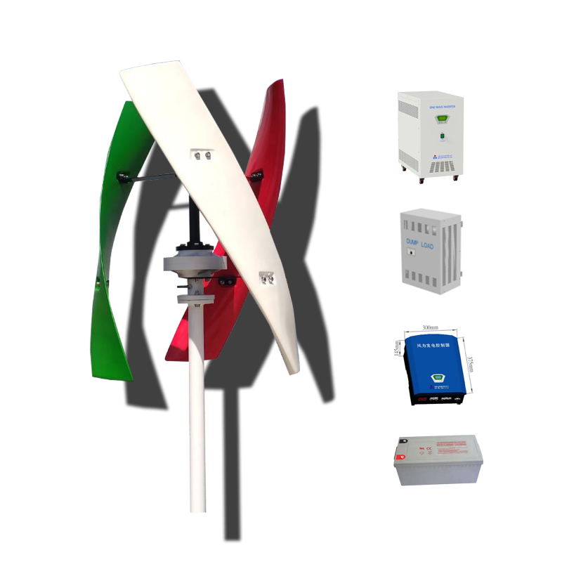 Modern Optical Control Hybrid Wind Solar Street Light for Residential Community Walkways