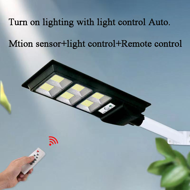 Hot Sales 30W 60W 90W IP65 Waterproof Motion Sensor Solar Panel LED Lighting Outdoor Lighting LED Solar Street Light