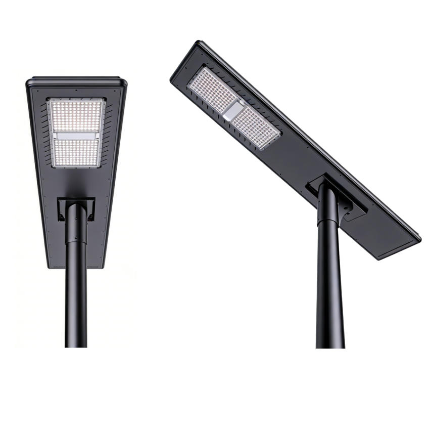 120W High Power Smart Control High Lumen Solar LED Street Light All in One Design for Street Lighting