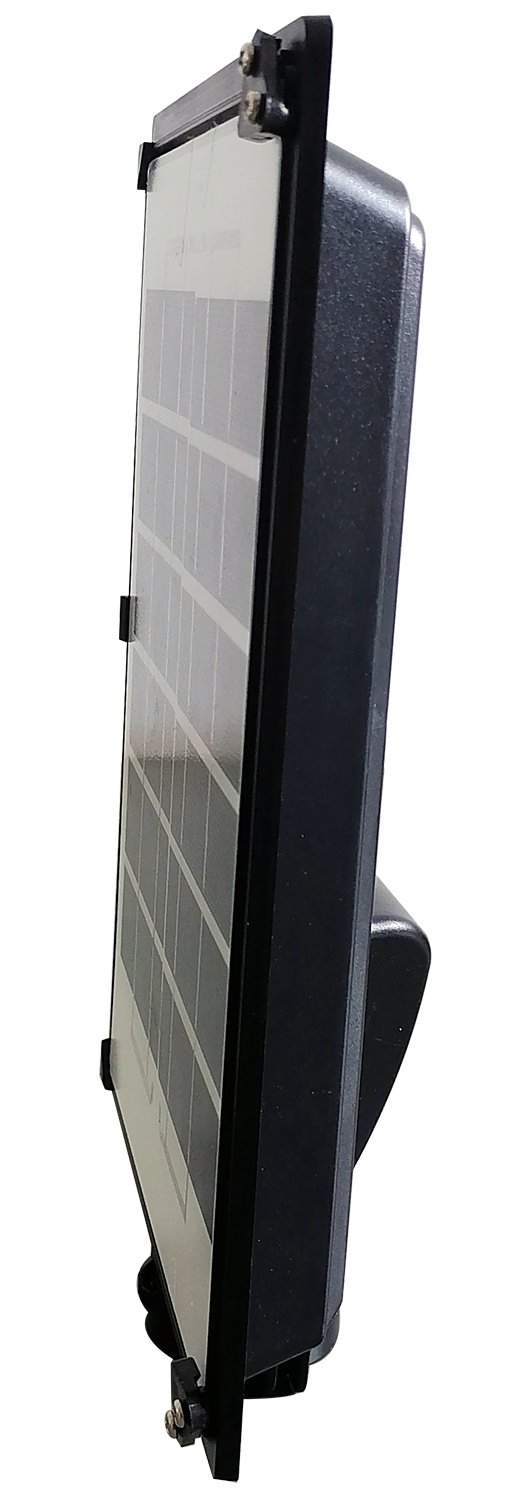 30W All in One Integrated Motion Sensor LED Solar Street Light 4, 800 Lumen for Residential, Landscape, Road, Hotel, Garden