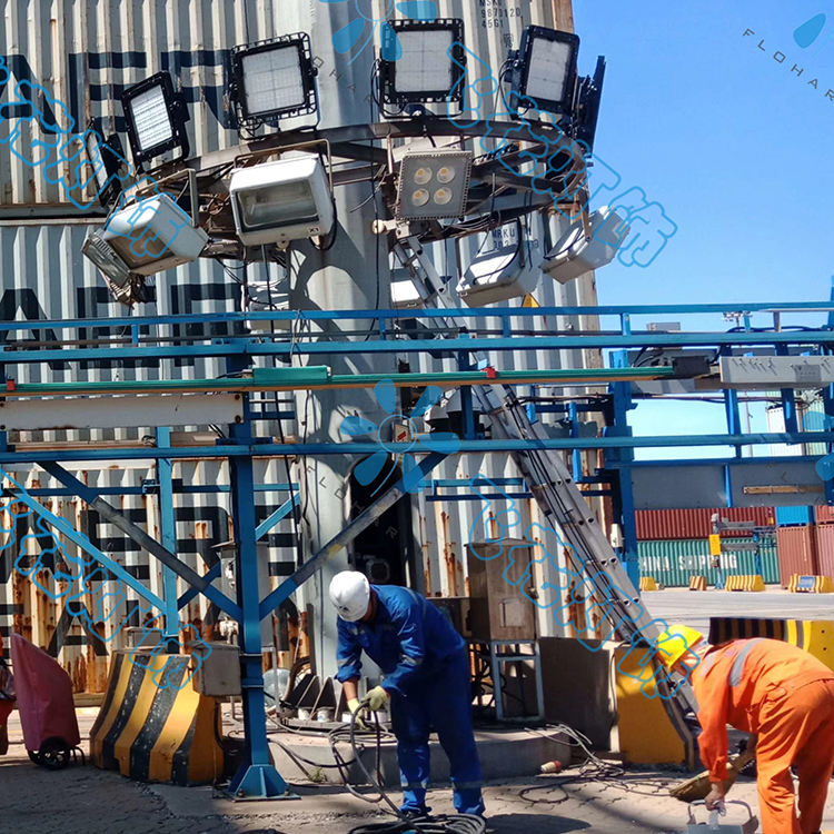 LED Street Light with Solar Power High Mast for Outdoor Use