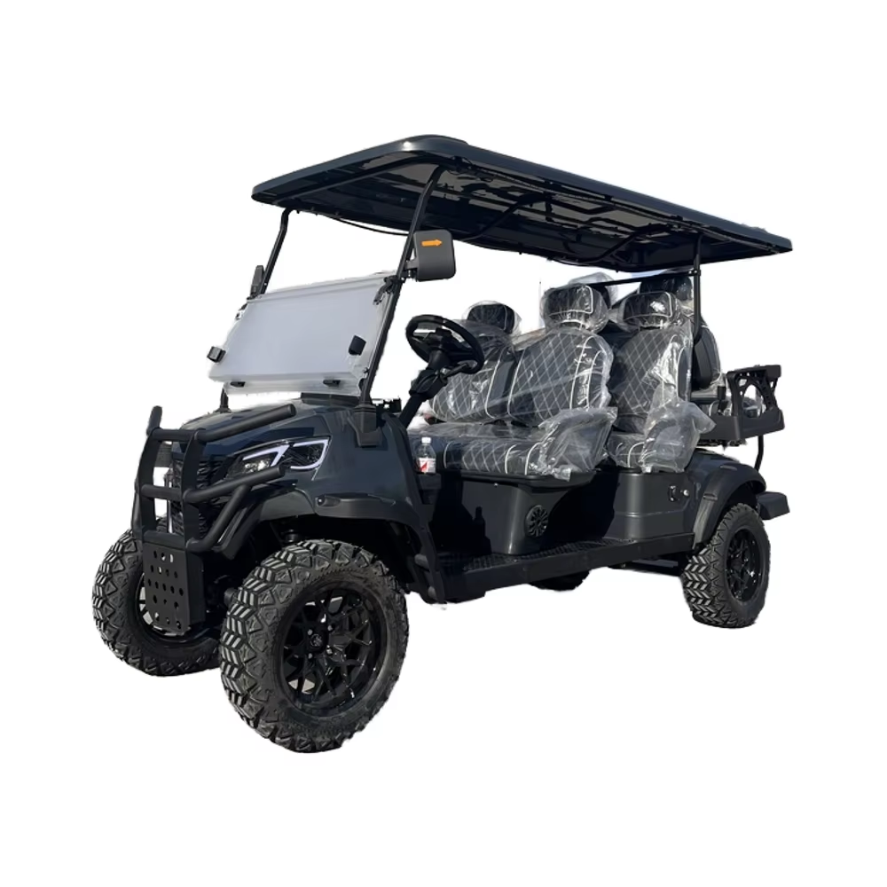 WELIFTRICH 2025 New Electric Off-Road Ez Golf Go Truck Golf Cart 5-6 Seats 72V 30-50Km/h 90km Range