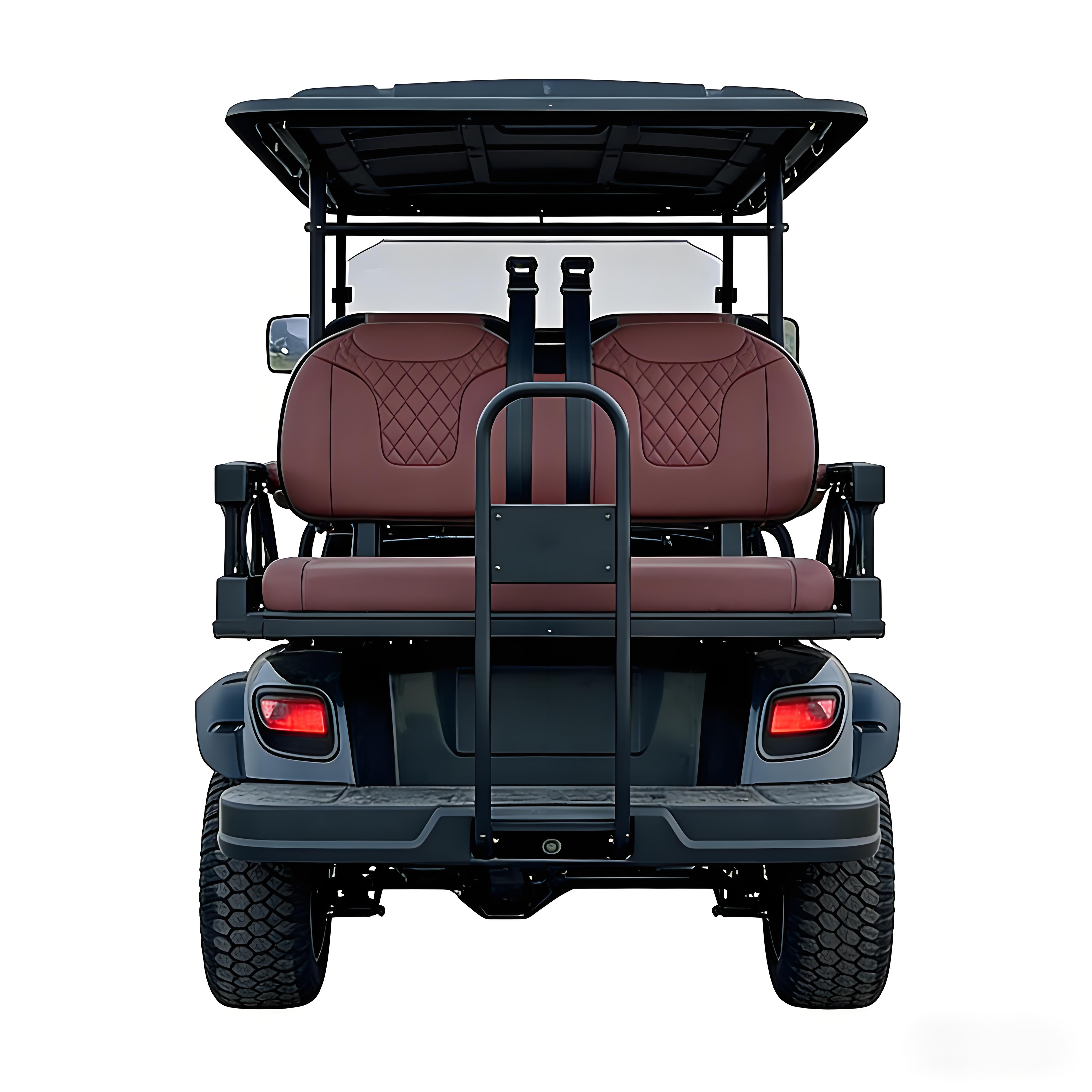 Eco-Friendly Customized Electric Golf Cart | 6-Seater Golf Buggy for Resort &amp; Golf Course