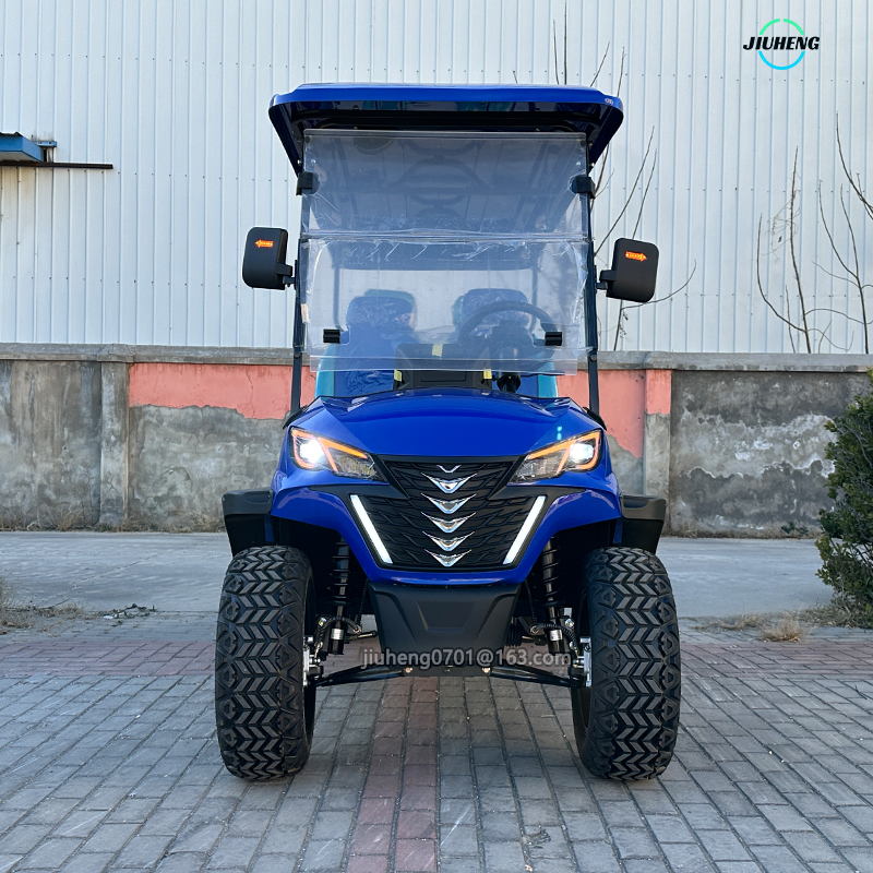 Professional Classic High Quality Utility 6 Seat 4 Wheel Electric Golf Cart Battery Lithium for Resort Use Hotel Golf Buggy