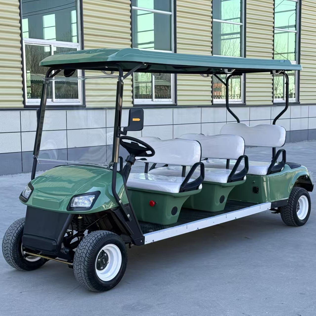 China 6 Seats 8 Seaters Electric Mini Golf Cart Club Car Airport Use