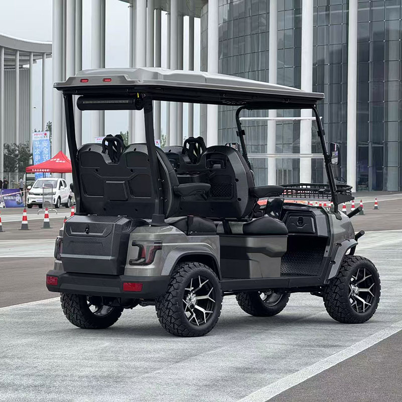 High Quality 4 Seats Factory Price Golf Car Lithium Battery Operated New-energy Off Road Custom Electric Golf Cart Cheap Price