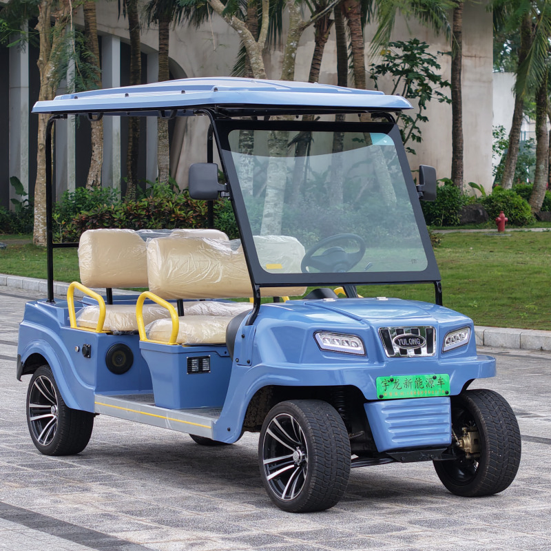Malaysia Community Golf Cart with Low-Speed Safety Mode and Silent Design