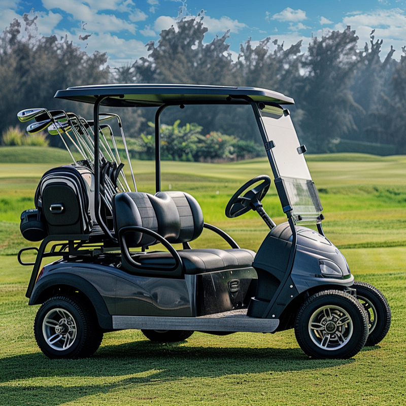 2024 New Style Battery Solar 6 Seaters Off-Road Electric Golf Cart Buggy Street Legal