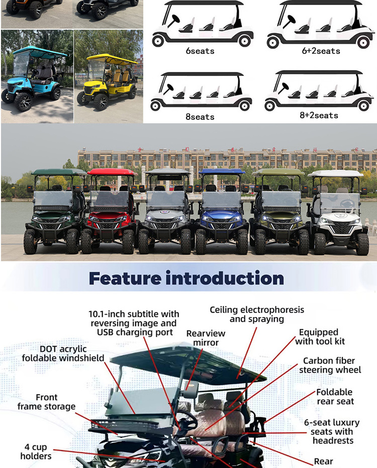Electric Off-Road Golf Cart