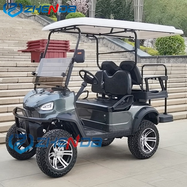 China Factory High Quality CE Certified 48V Electric Off-Road Golf Cart with 90km Range for Sale